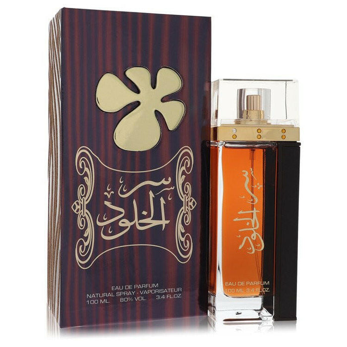 Lattafa Ser Al Khulood Eau De Parfum Spray (Unisex) By Lattafa - 3.4 oz