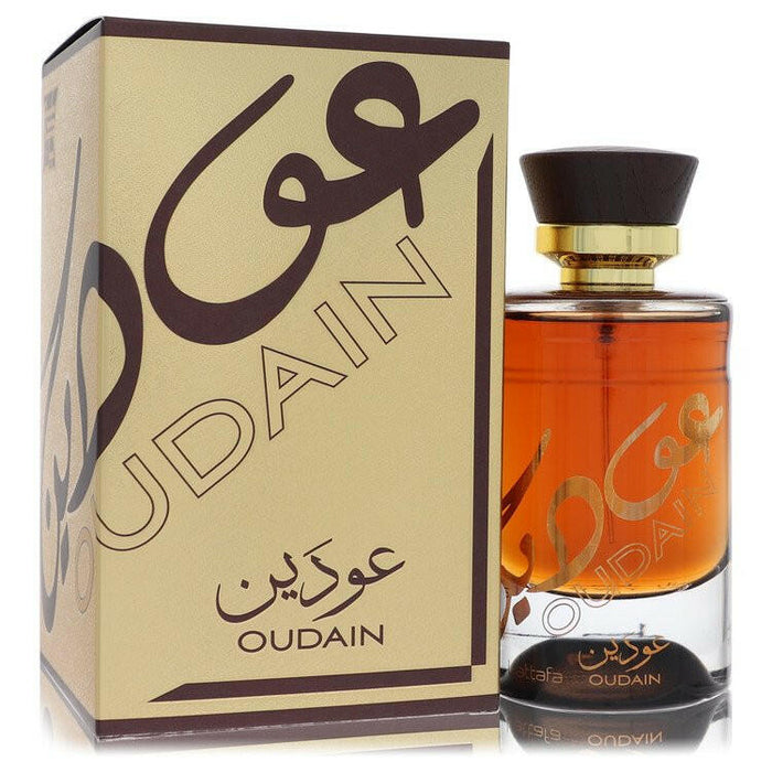 Lattafa Oudain Eau De Parfum Spray (Unisex) By Lattafa - 3.4 oz
