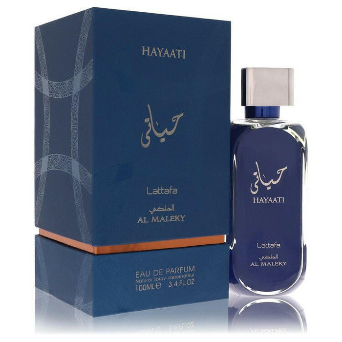 Lattafa Hayaati Al Maleky Eau De Parfum Spray By Lattafa - 3.4 oz