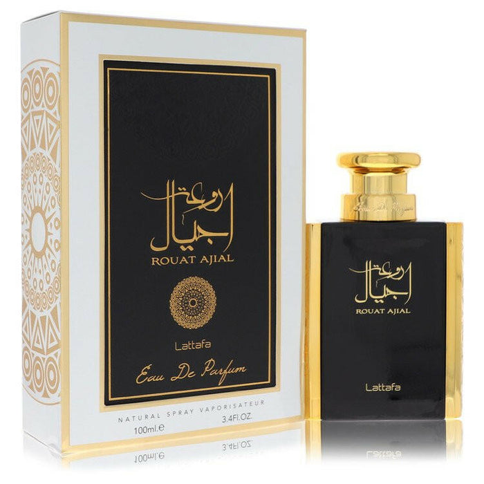 Lattafa Rouat Ajial Eau De Parfum Spray (Unisex) By Lattafa - 3.4 oz