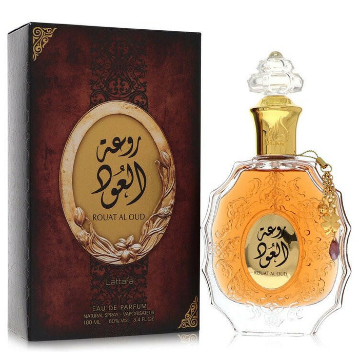 Lattafa Rouat Al Oud Eau De Parfum Spray (Unisex) By Lattafa - 3.4 oz
