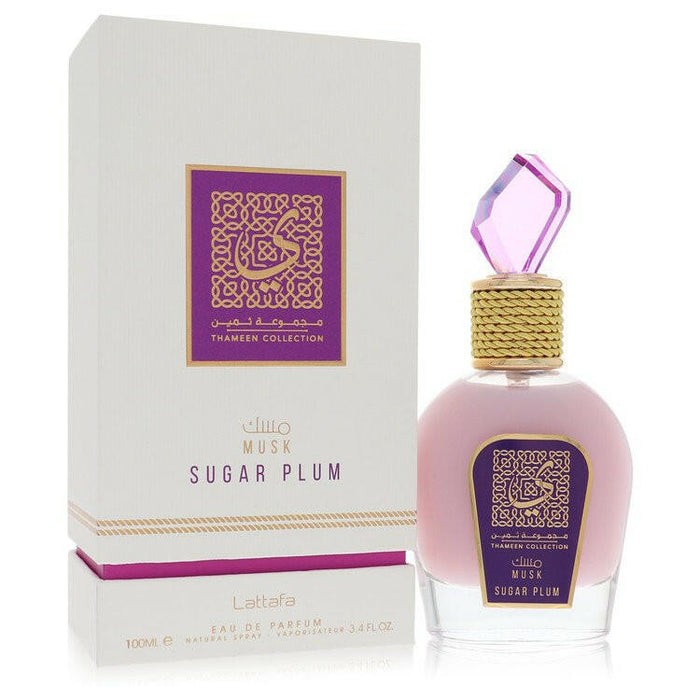 Lattafa Musk Sugar Plum Eau De Parfum Spray (Unisex) By Lattafa - 3.4 oz