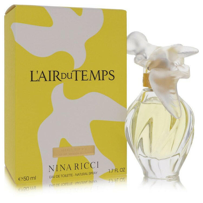 L'air Du Temps Eau De Toilette Spray With Bird Cap By Nina Ricci - 1.7 oz