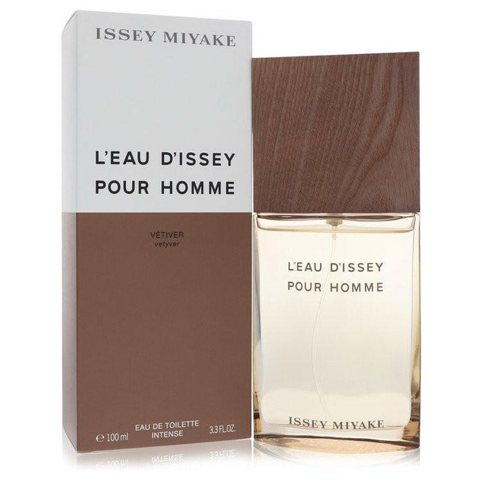 L'eau D'issey Pour Homme Vetiver Eau De Toilette Intense Spray By Issey Miyake - 3.3 oz