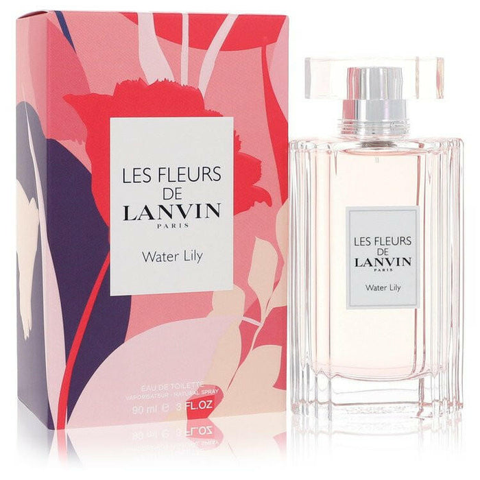 Les Fleurs De Lanvin Water Lily Eau De Toilette Spray By Lanvin - 3 oz