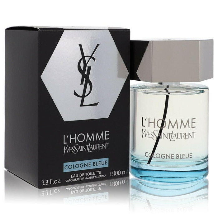 L'homme Cologne Bleue Eau De Toilette Spray By Yves Saint Laurent - 3.4 oz