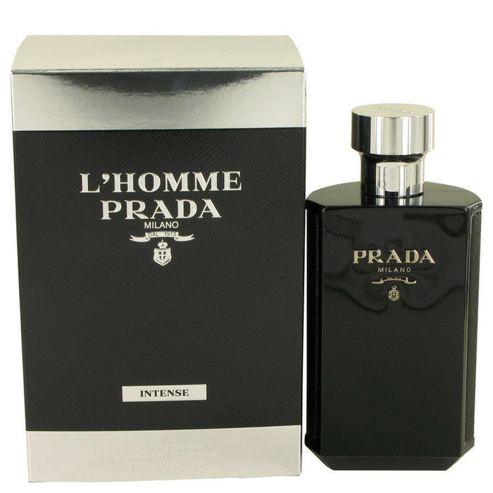 Prada L'homme Intense Eau De Parfum Spray By Prada - 3.4 oz