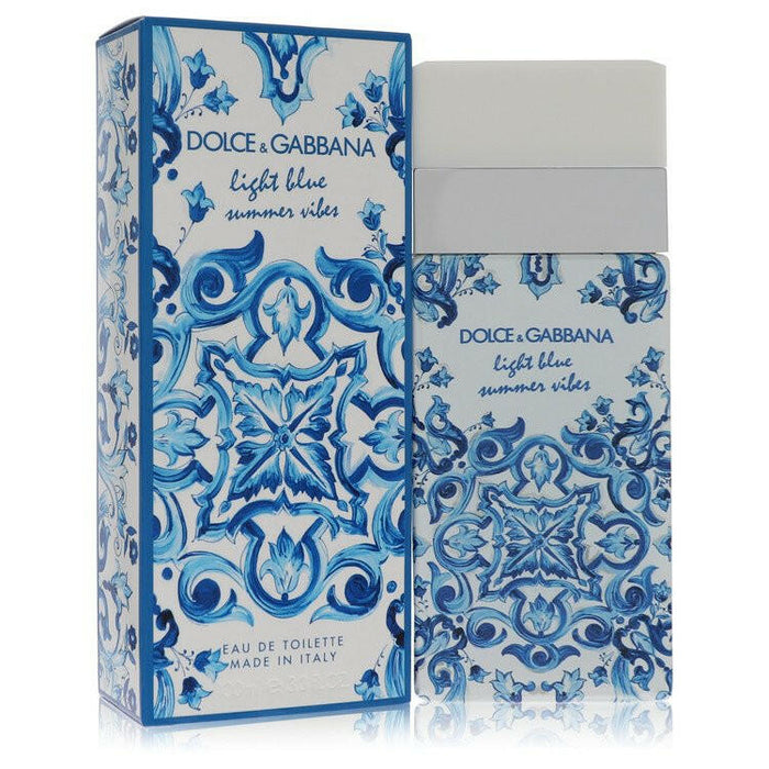 Light Blue Summer Vibes Eau De Toilette Spray By Dolce & Gabbana - 3.4 oz