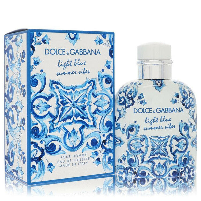 Light Blue Summer Vibes Eau De Toilette Spray By Dolce & Gabbana - 4.2 oz