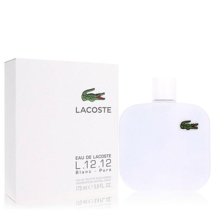 Lacoste Eau De Lacoste L.12.12 Blanc Eau De Toilette Spray By Lacoste - 5.9 oz
