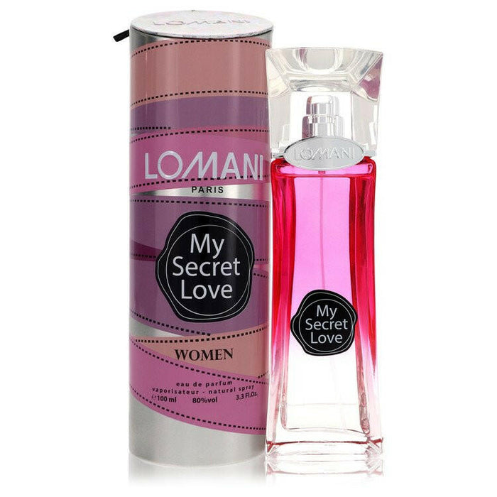 My Secret Love Eau De Parfum Spray By Lomani - 3.3 oz