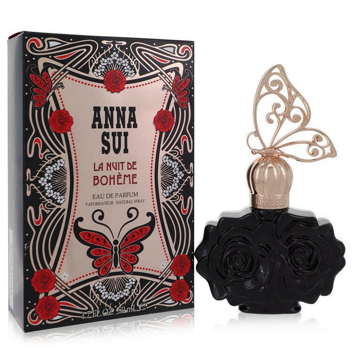 La Nuit De Boheme Eau De Parfum Spray By Anna Sui - 1.7 oz