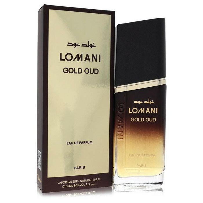 Lomani Gold Oud Eau De Parfum Spray By Lomani - 3.3 oz