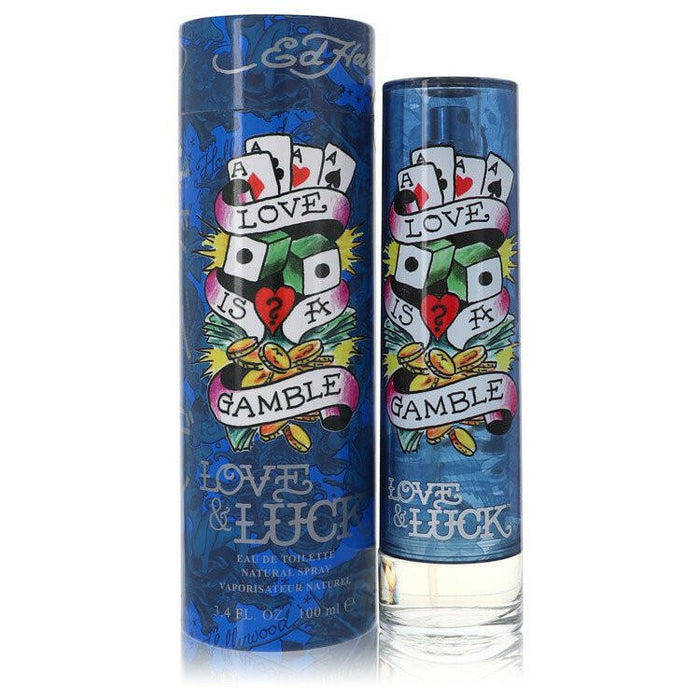Love & Luck Eau De Toilette Spray By Christian Audigier - 3.4 oz