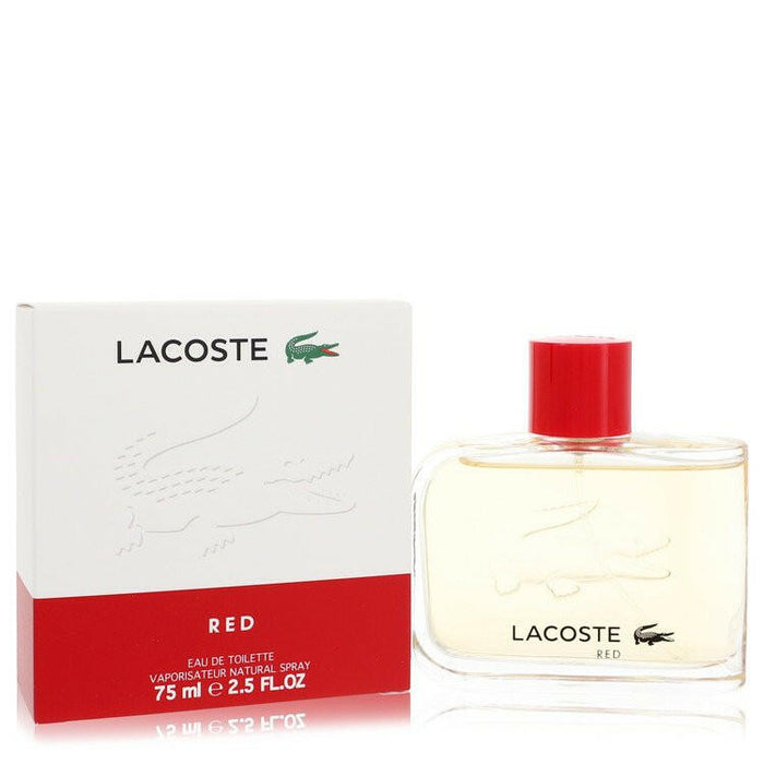 Lacoste Red Style In Play Eau De Toilette Spray (New Packaging) By Lacoste - 2.5 oz