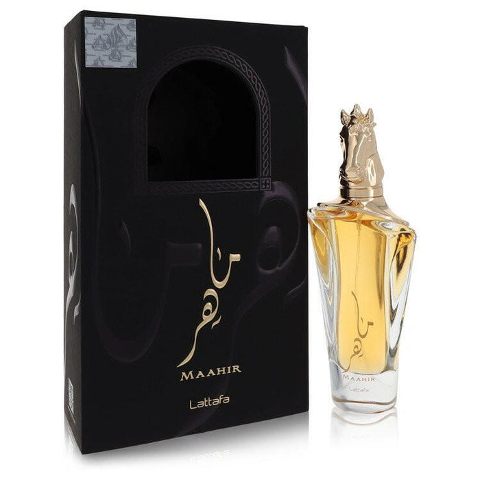 Lattafa Maahir Eau De Parfum Spray (Unisex) By Lattafa - 3.4 oz
