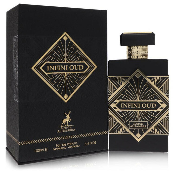 Maison Alhambra Infini Oud Eau De Parfum Spray (Unisex) By Maison Alhambra - 3.4 oz