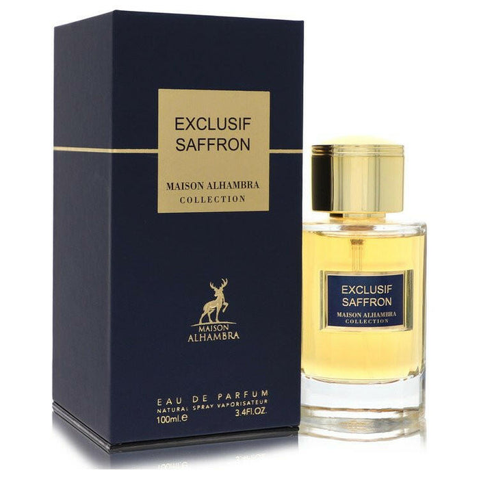 Maison Alhambra Exclusif Saffron Eau De Parfum Spray (Unisex) By Maison Alhambra - 3.4 oz