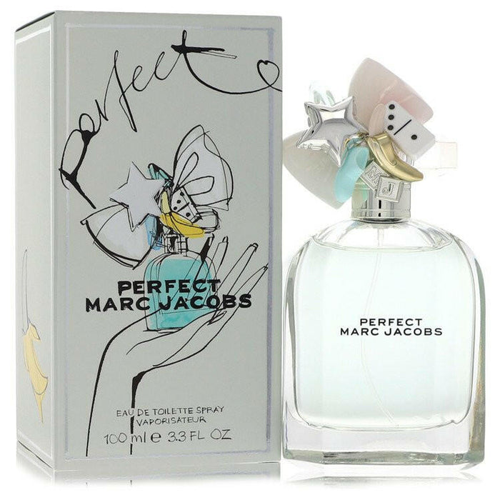 Marc Jacobs Perfect Eau De Toilette Spray By Marc Jacobs - 3.3 oz