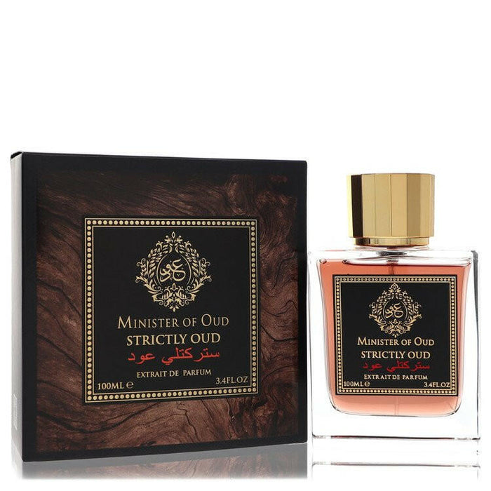 Minister Of Oud Strictly Oud Extrait De Parfum Spray By Fragrance World - 3.4 oz