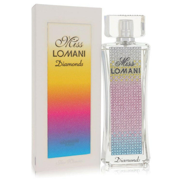 Miss Lomani Diamonds Eau De Parfum Spray By Lomani - 3.3 oz