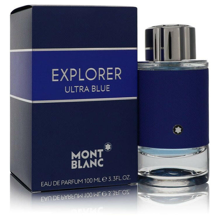 Montblanc Explorer Ultra Blue Eau De Parfum Spray By Mont Blanc - 3.3 oz