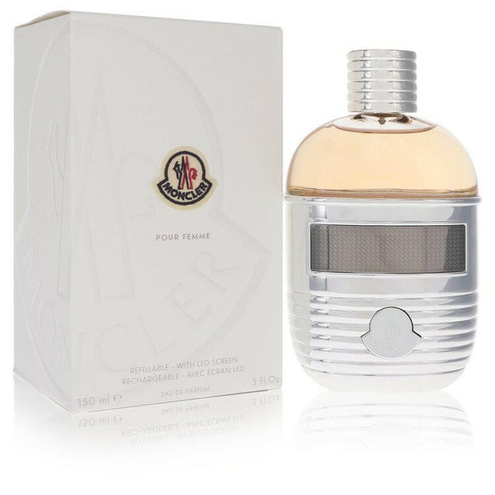 Moncler Eau De Parfum Spray (Refillable + LED Screen) By Moncler - 5 oz