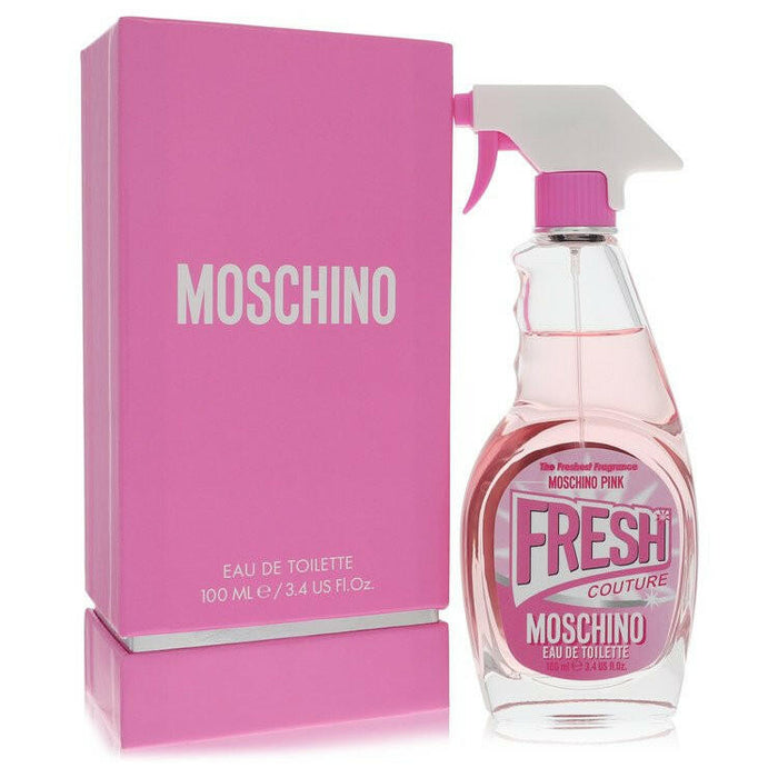 Moschino Fresh Pink Couture Eau De Toilette Spray By Moschino - 3.4 oz