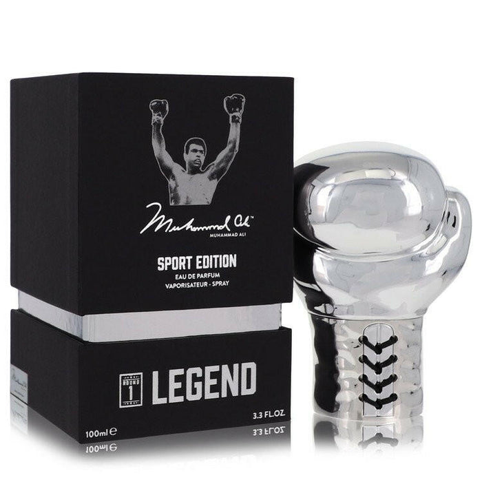 Muhammad Ali Legend Round 1 Eau De Parfum Spray (Sport Edition) By Muhammad Ali - 3.3 oz