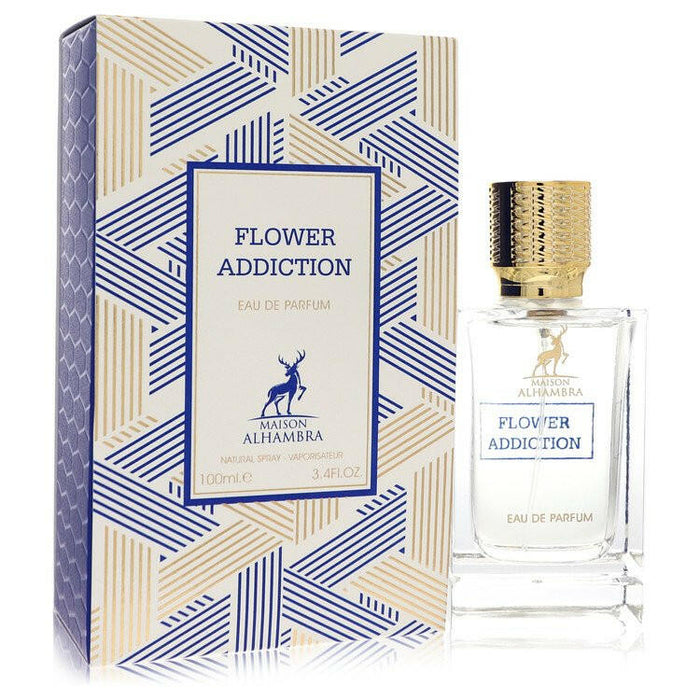 Narcotic Flower Addiction Eau De Parfum Spray By Maison Alhambra - 3.4 oz