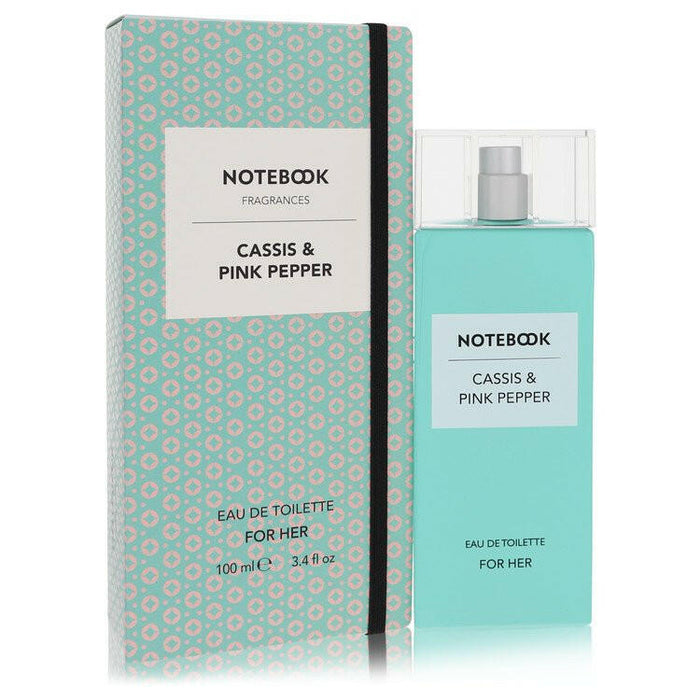Notebook Cassis & Pink Pepper Eau De Toilette Spray By Selectiva SPA - 3.4 oz
