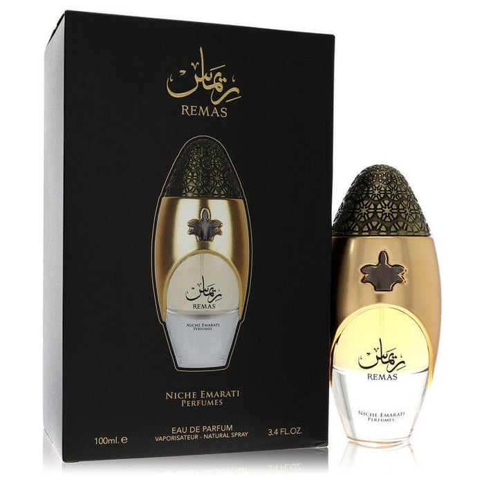 Niche Emarati Remas Eau De Parfum Spray (Unisex) By Lattafa - 3.4 oz