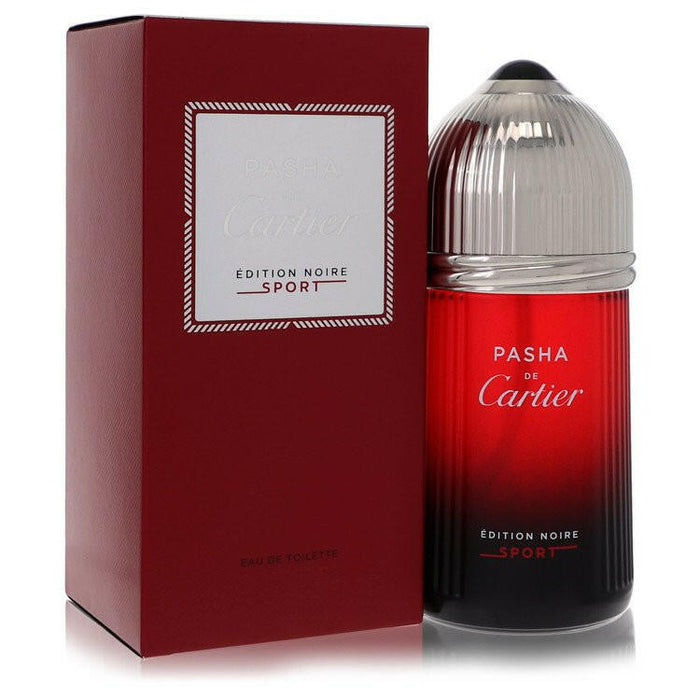 Pasha De Cartier Noire Sport Eau De Toilette Spray By Cartier - 3.3 oz