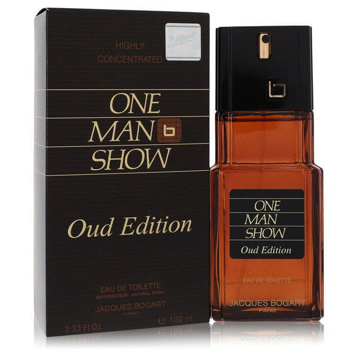One Man Show Oud Edition Eau De Toilette Spray By Jacques Bogart - 3.4 oz