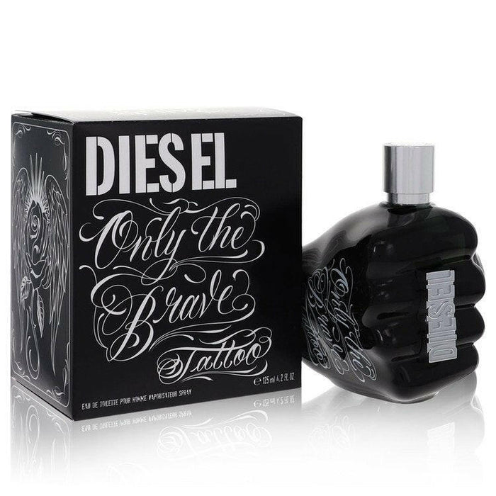 Only The Brave Tattoo Eau De Toilette Spray By Diesel - 4.2 oz