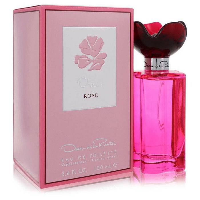 Oscar Rose Eau De Toilette Spray By Oscar De La Renta - 3.4 oz