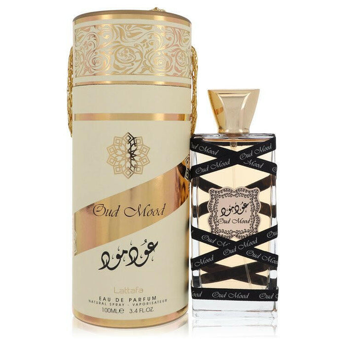 Lattafa Oud Mood Eau De Parfum Spray (Unisex) By Lattafa - 3.4 oz