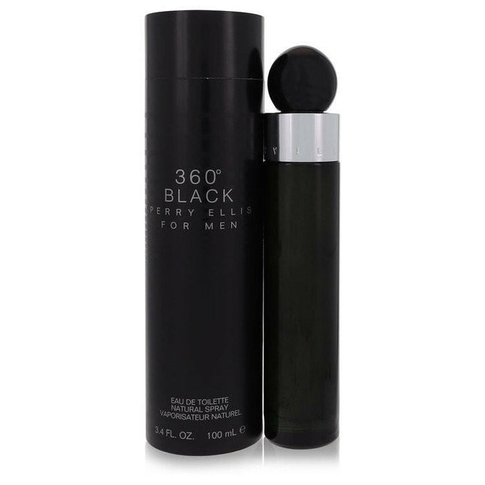 Perry Ellis 360 Black Eau De Toilette Spray By Perry Ellis - 3.4 oz