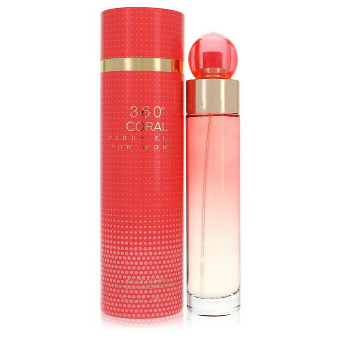 Perry Ellis 360 Coral Eau De Parfum Spray By Perry Ellis - 3.4 oz