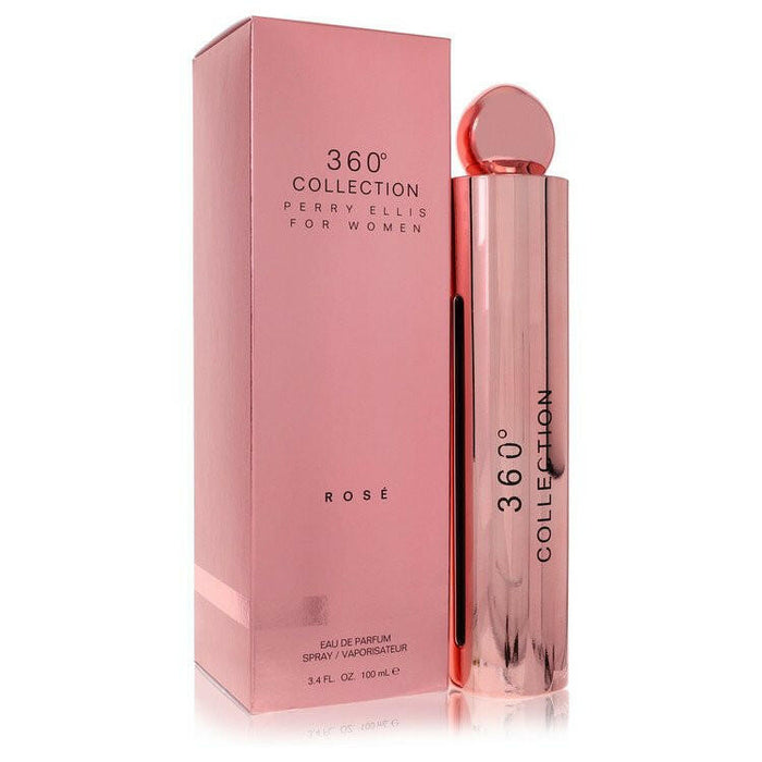 Perry Ellis 360 Collection Rose Eau De Parfum Spray By Perry Ellis - 3.4 oz