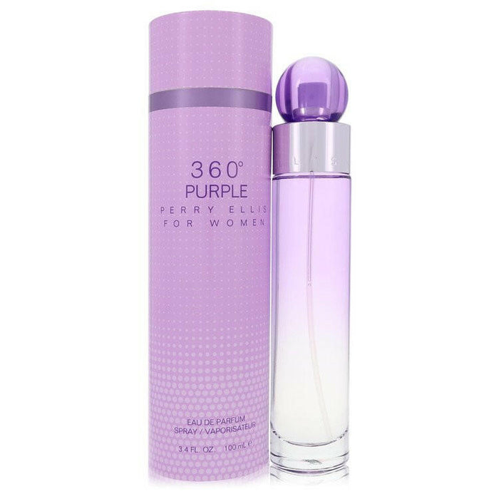 Perry Ellis 360 Purple Eau De Parfum Spray By Perry Ellis - 3.4 oz