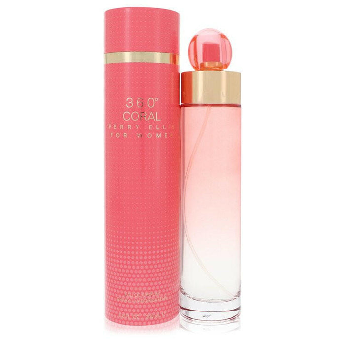 Perry Ellis 360 Coral Eau De Parfum Spray By Perry Ellis - 6.7 oz