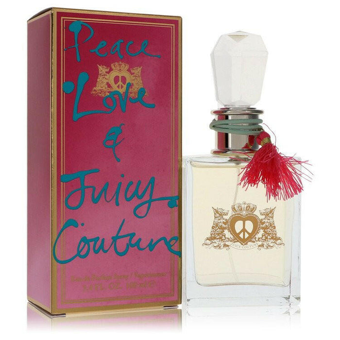 Peace Love & Juicy Couture Eau De Parfum Spray By Juicy Couture - 3.4 oz