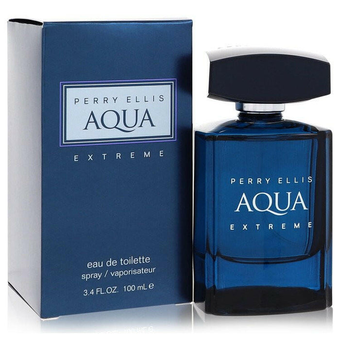 Perry Ellis Aqua Extreme Eau De Toilette Spray By Perry Ellis - 3.4 oz