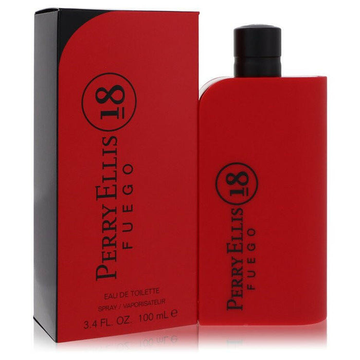 Perry Ellis 18 Fuego Eau De Toilette Spray By Perry Ellis - 3.4 oz
