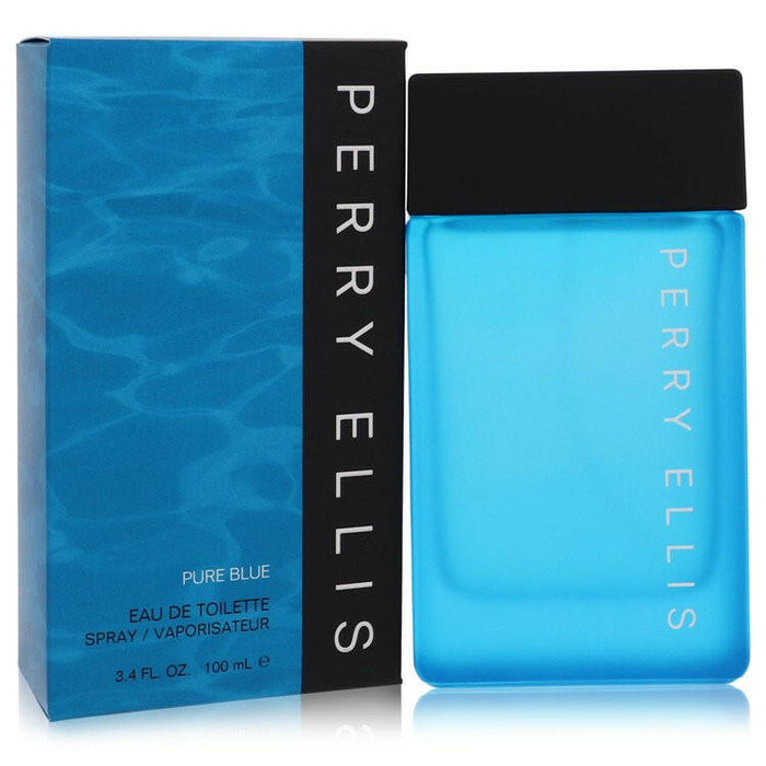 Perry Ellis Pure Blue Eau De Toilette Spray By Perry Ellis - 3.4 oz