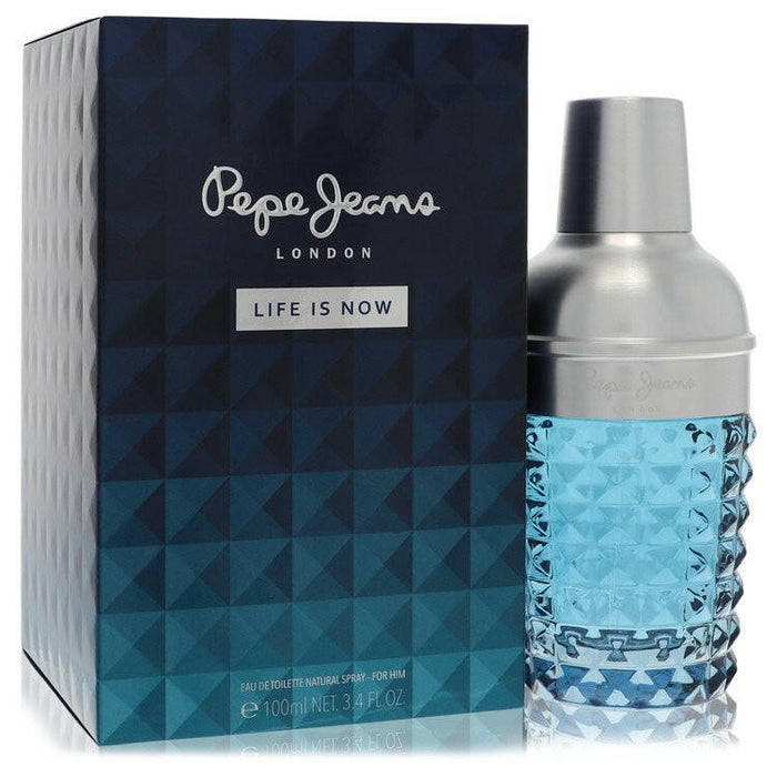 Pepe Jeans Life Is Now Eau De Toilette Spray By Pepe Jeans London - 3.4 oz