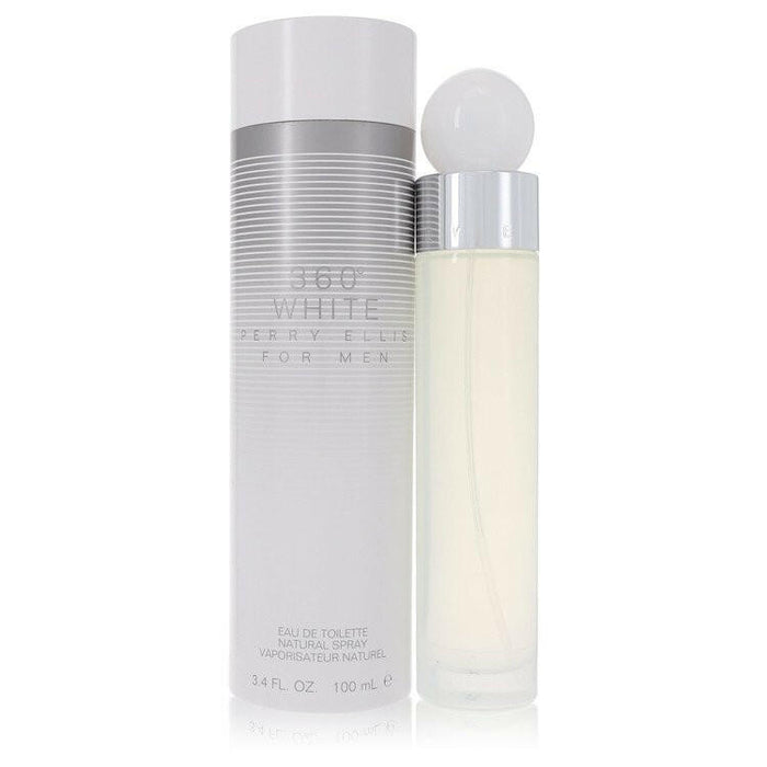 Perry Ellis 360 White Eau De Toilette Spray By Perry Ellis - 3.4 oz