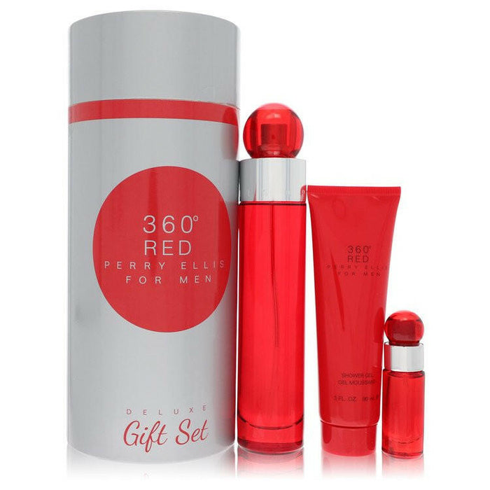 Perry Ellis 360 Red Gift Set By Perry Ellis - 3.4 oz