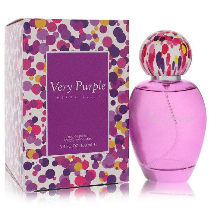 Perry Ellis Very Purple Eau De Parfum Spray By Perry Ellis - 3.4 oz